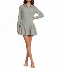 Mason's Daughter Harper Long Sleeve Striped Dress