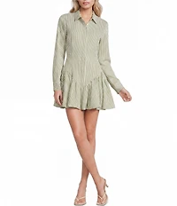 Mason's Daughter Harper Long Sleeve Striped Dress