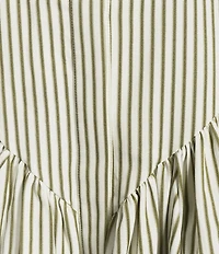 Mason's Daughter Harper Long Sleeve Striped Dress