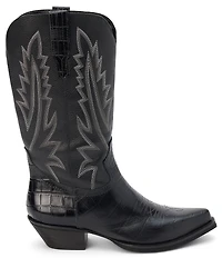 Matisse Arizona Leather Pointed Toe Western Tall Boots