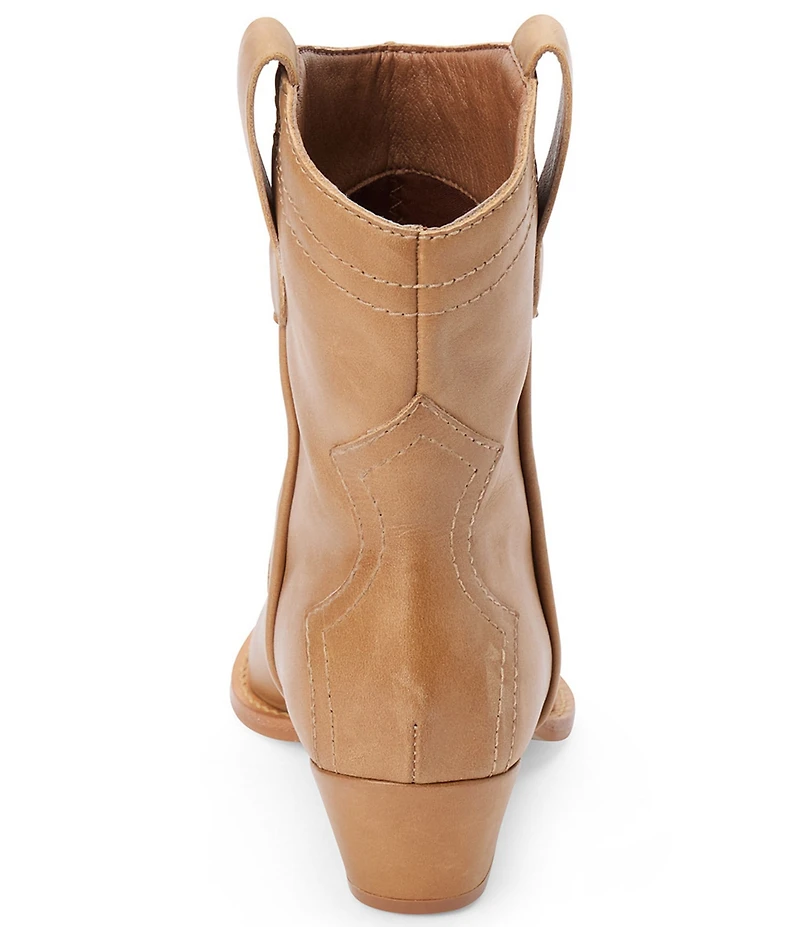 Matisse Arlo Leather Western Ankle Boots