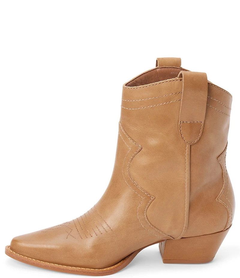 Matisse Arlo Leather Western Ankle Boots