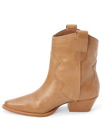 Matisse Arlo Leather Western Ankle Boots