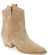 Matisse Arlo Suede Western Ankle Boots