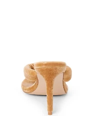 Matisse Calvin Velvet Stiletto Thong Sandals
