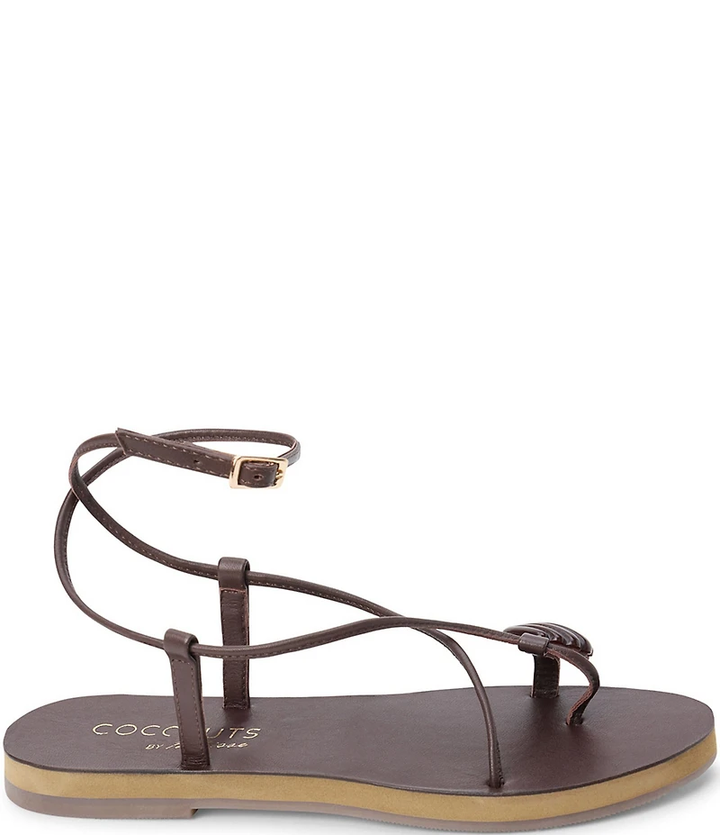 Matisse Cassian Leather Shell Toe Loop Sandals