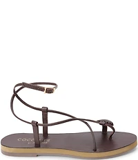 Matisse Cassian Leather Shell Toe Loop Sandals