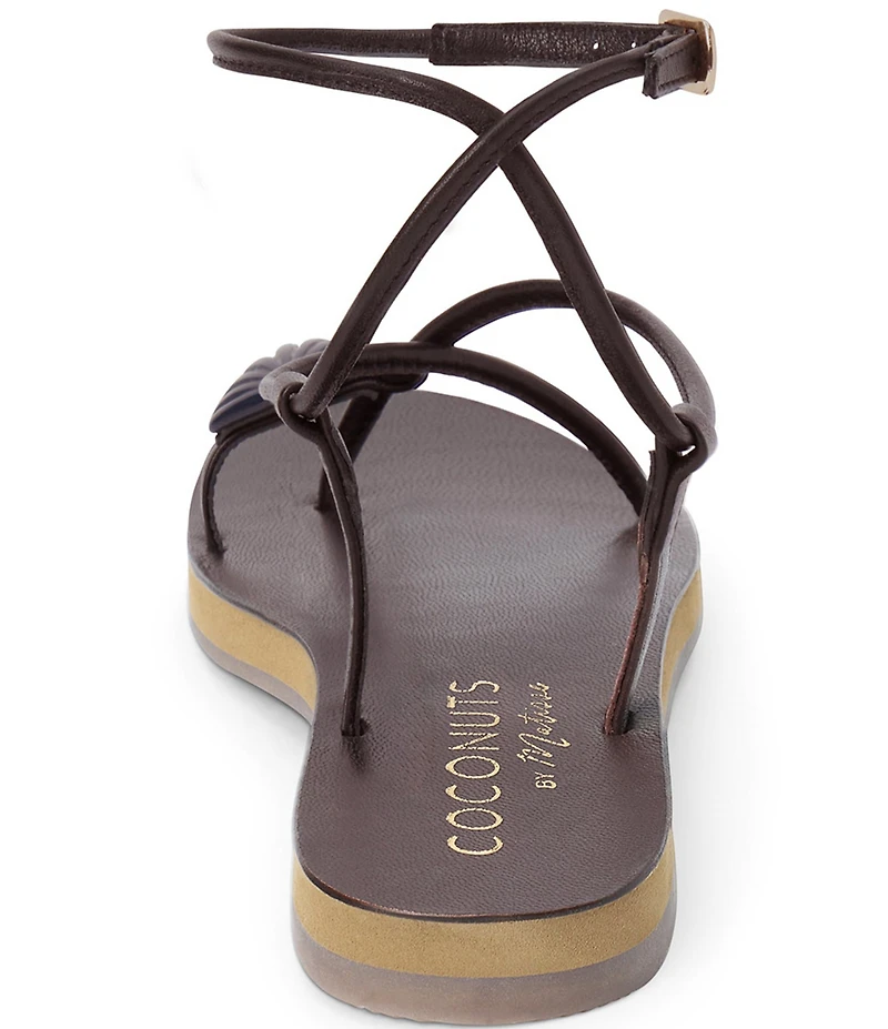 Matisse Cassian Leather Shell Toe Loop Sandals