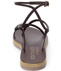 Matisse Cassian Leather Shell Toe Loop Sandals