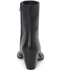 Matisse Caty Leather Whipstitch Western Booties
