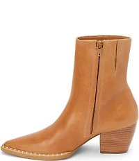 Matisse Caty Leather Whipstitch Western Booties