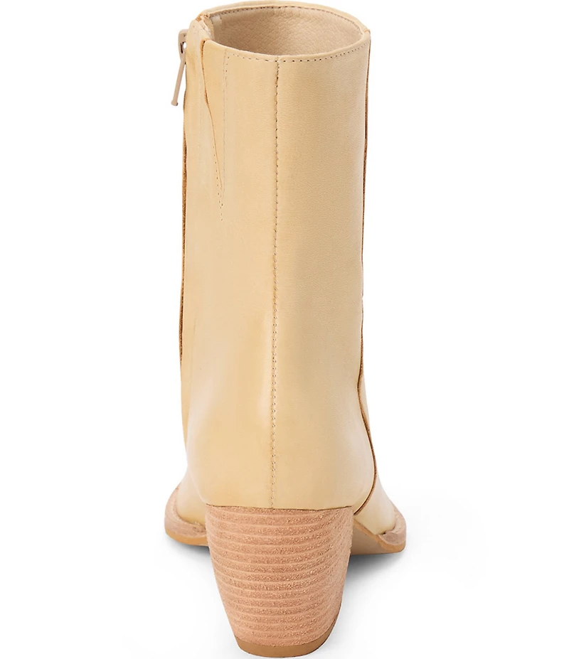 Matisse Caty Leather Whipstitch Western Booties