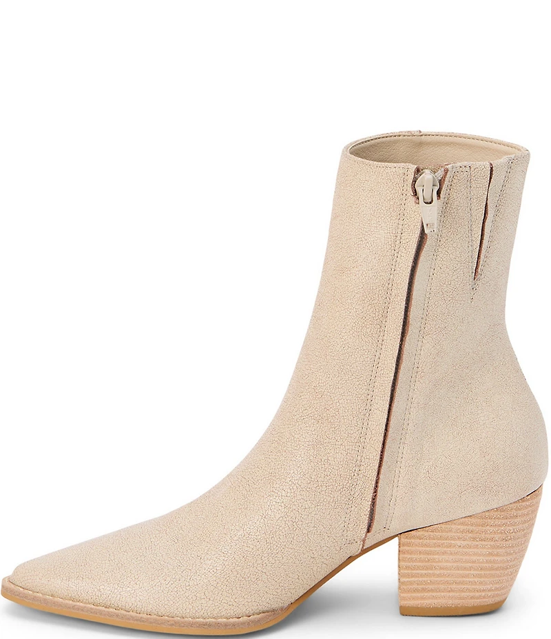 Matisse Caty Leather Whipstitch Western Booties