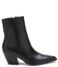 Matisse Caty Glazed Leather Western Inspired Booties