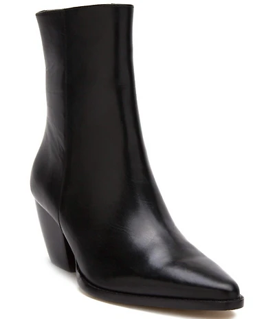 Matisse Caty Glazed Leather Western Inspired Booties