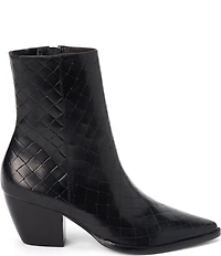Matisse Caty Woven Leather Western Inspired Booties