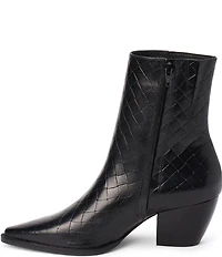 Matisse Caty Woven Leather Western Inspired Booties