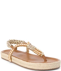 Matisse Celia Woven Thong Platform Espadrille Sandals