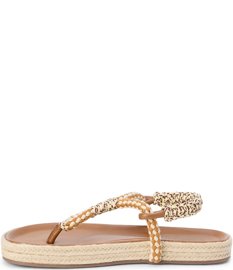 Matisse Celia Woven Thong Platform Espadrille Sandals