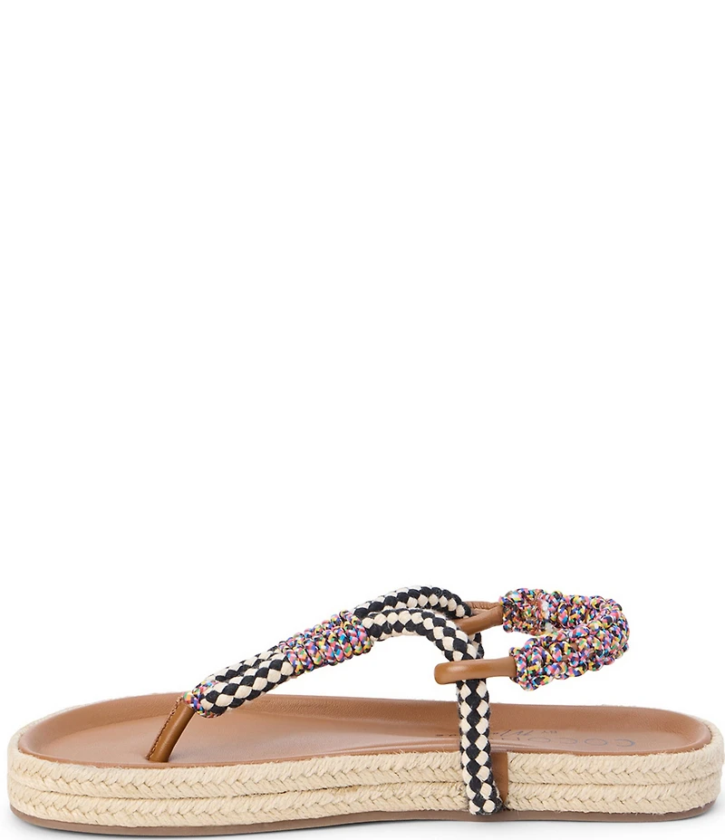 Matisse Celia Woven Thong Platform Espadrille Sandals