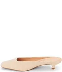 Matisse Classy Suede Kitten Heel Mules