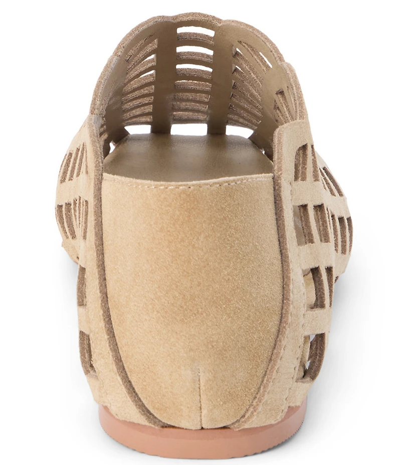 Matisse Cooper Suede Caged Ballet Flats