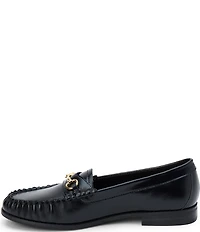 Matisse Danny Leather Bit Buckle Loafers