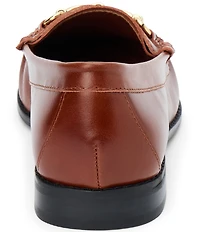 Matisse Danny Leather Bit Buckle Loafers