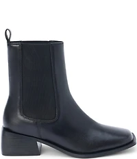 Matisse Effie Leather Square Toe Chelsea Booties
