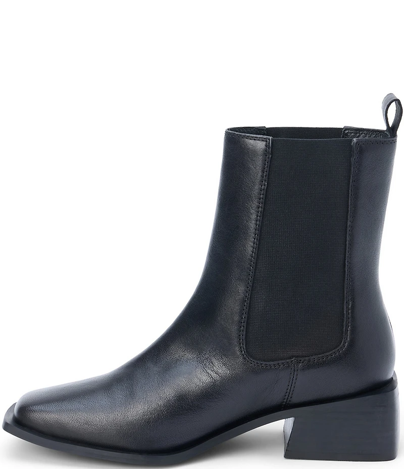 Matisse Effie Leather Square Toe Chelsea Booties
