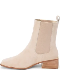 Matisse Effie Suede Square Toe Chelsea Booties