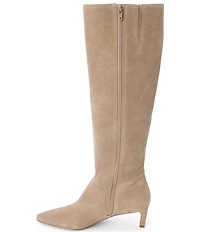Matisse Elevate Suede Kitten Heel Tall Boots