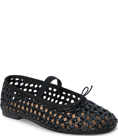 Matisse Eloise Woven Leather Ballet Flats