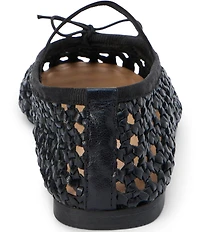 Matisse Eloise Woven Leather Ballet Flats
