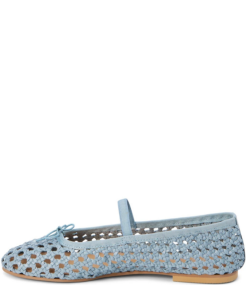 Matisse Eloise Woven Leather Ballet Flats