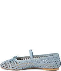 Matisse Eloise Woven Leather Ballet Flats