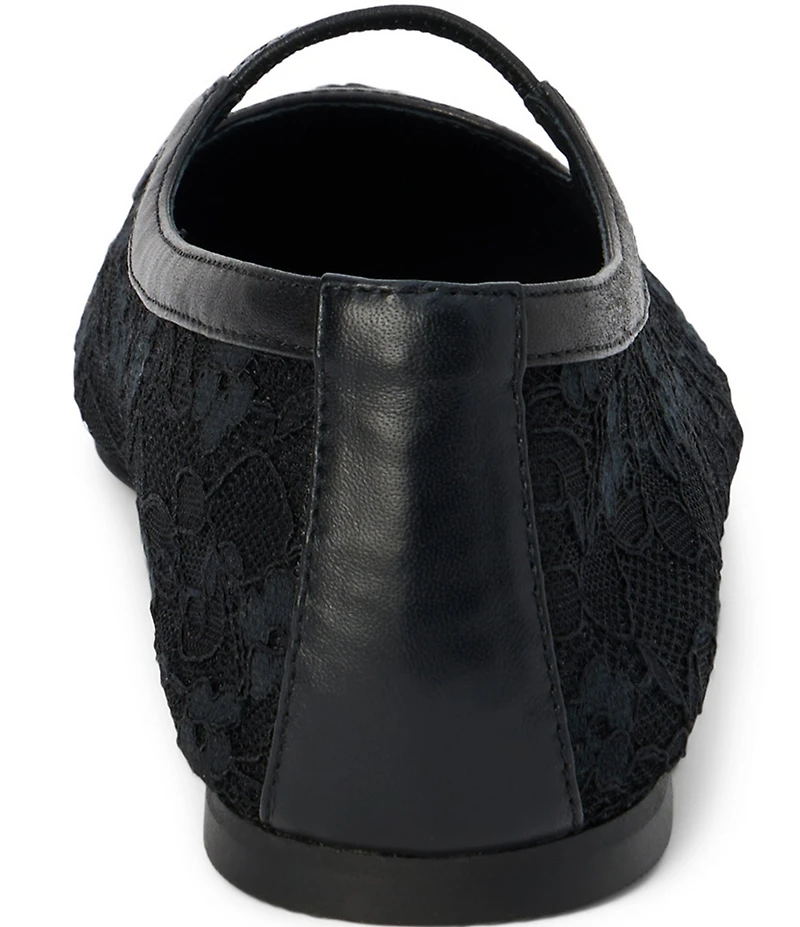 Matisse Fleur Lace Pointed Toe Ballet Flats