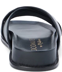 Matisse Hannah Leather Cross Band Slide Sandals