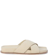 Matisse Hannah Leather Cross Band Slide Sandals