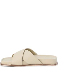 Matisse Hannah Leather Cross Band Slide Sandals