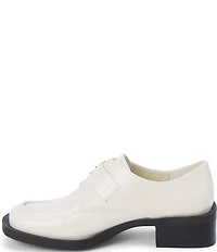 Matisse Hilary Monk Strap Hardware Square Toe Loafers