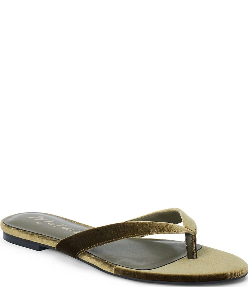 Matisse Jack Thong Velvet Sandals