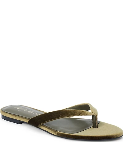 Matisse Jack Thong Velvet Sandals