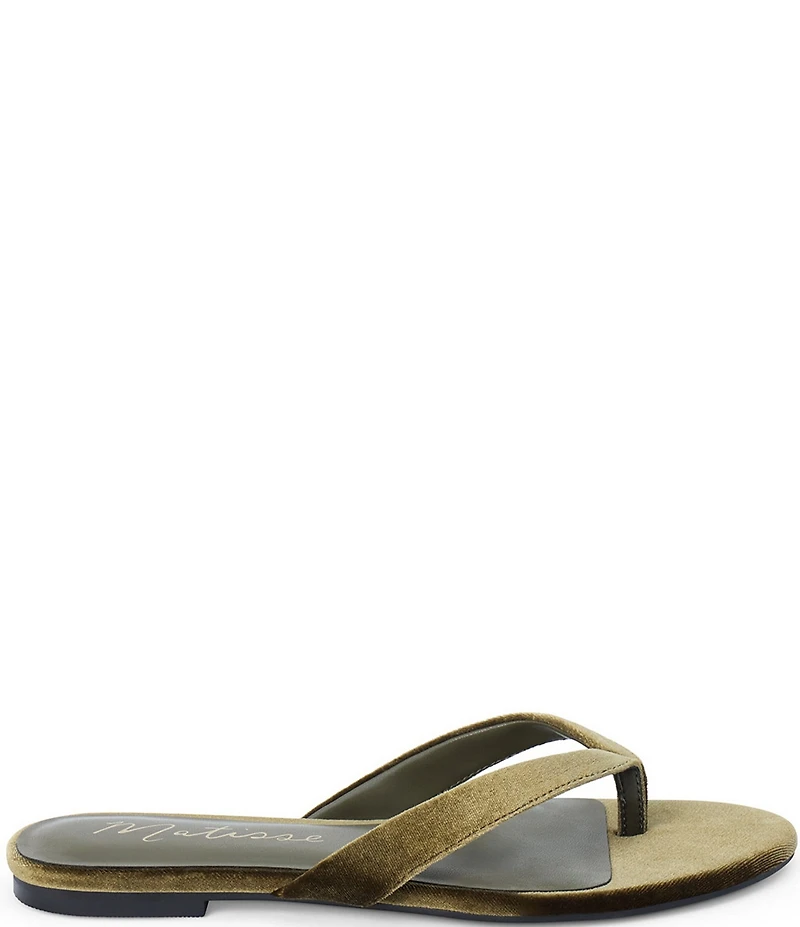 Matisse Jack Thong Velvet Sandals