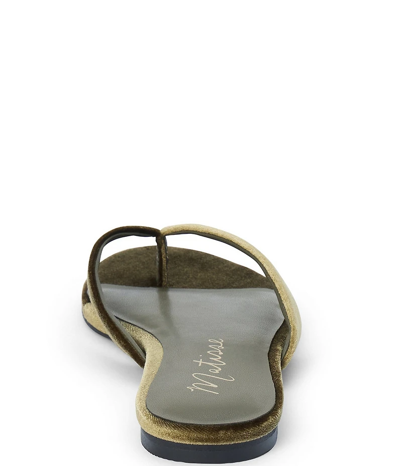 Matisse Jack Thong Velvet Sandals