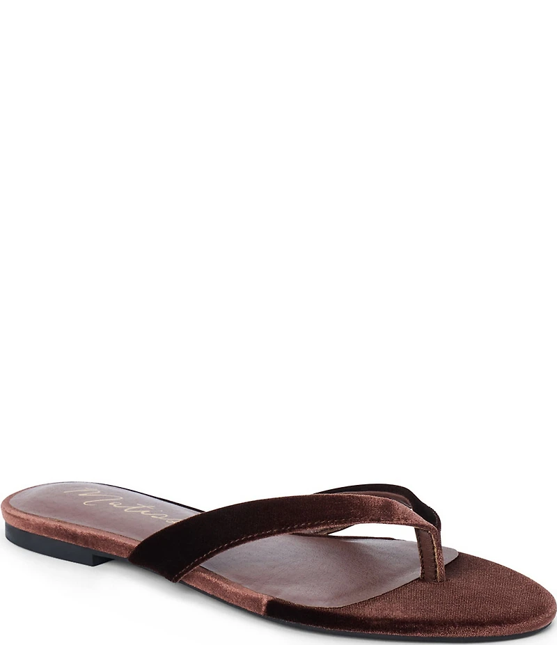 Matisse Jack Thong Velvet Sandals