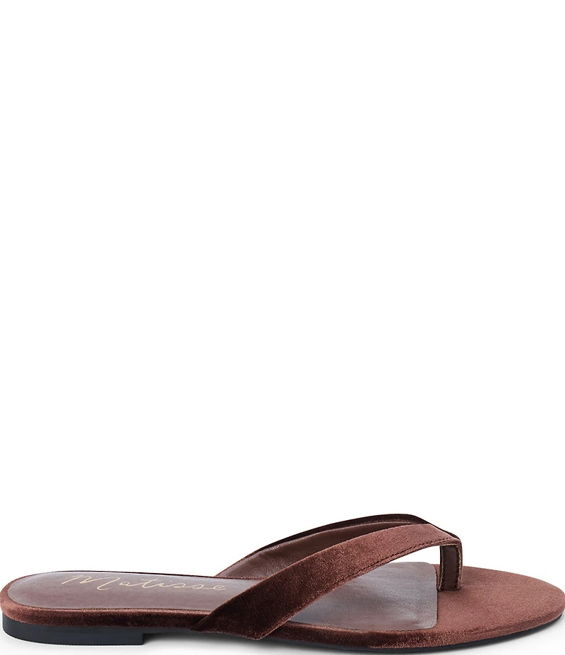 Matisse Jack Thong Velvet Sandals