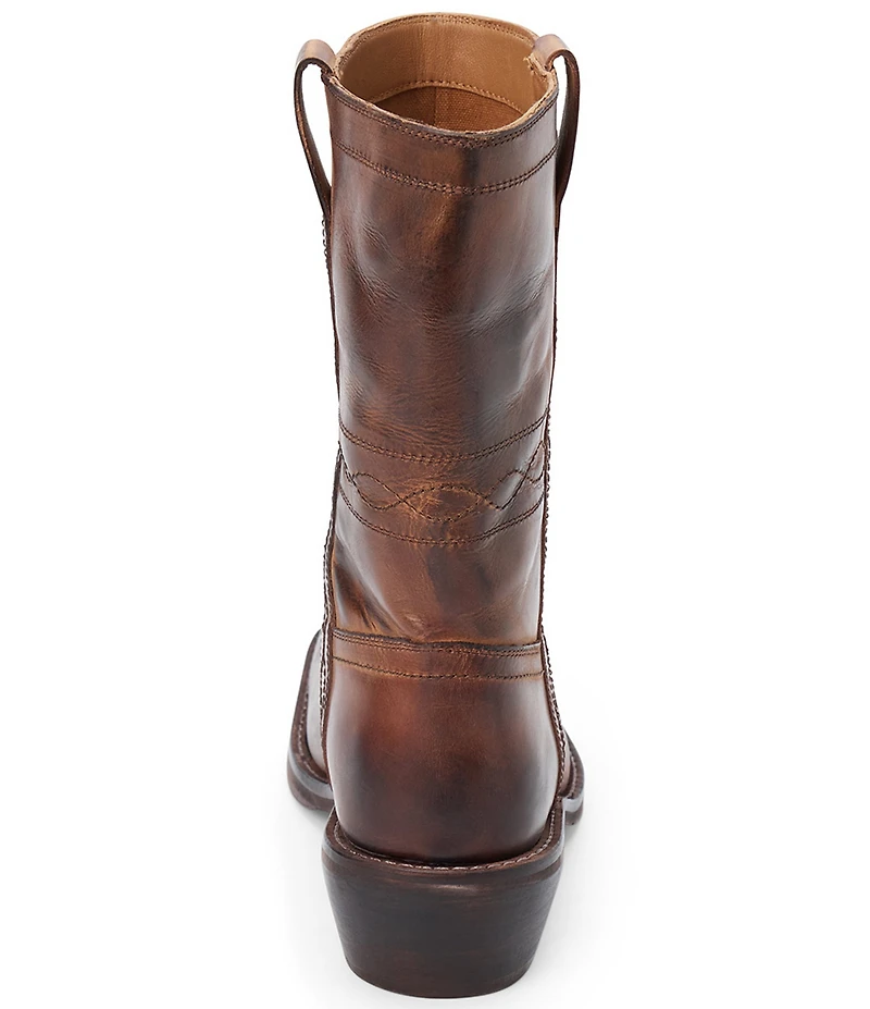 Matisse Jackson Leather Square Toe Western Mid Boots