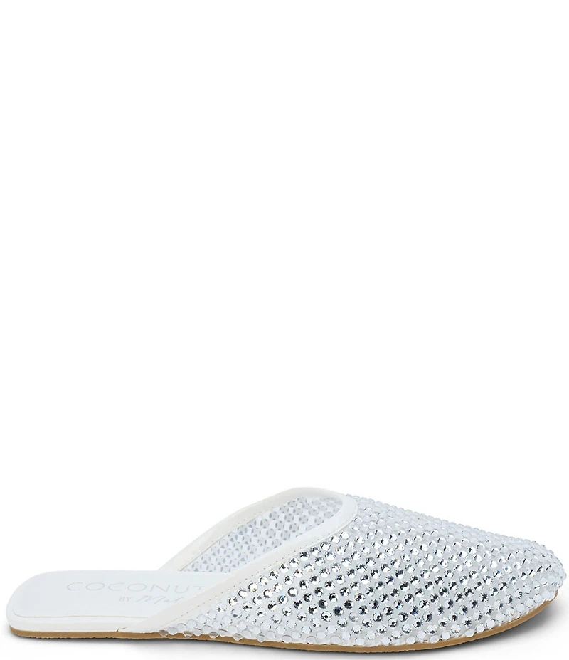 Matisse Karlie Rhinestone Embellished Flat Mules