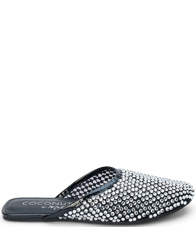 Matisse Karlie Rhinestone Embellished Flat Mules